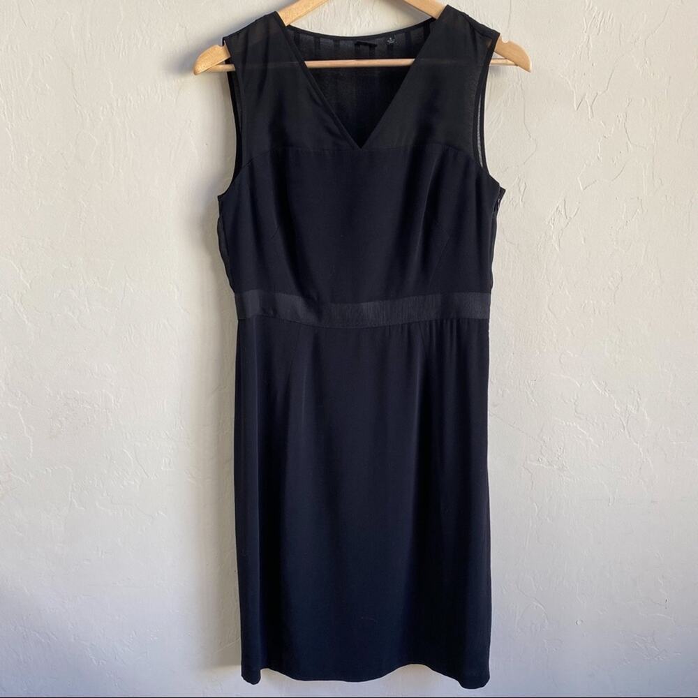 BLACK Saks Fifth Avenue Sleeveless Little Black Dress